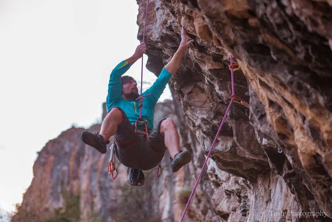 Zdravko Petrovski, climbing instructor