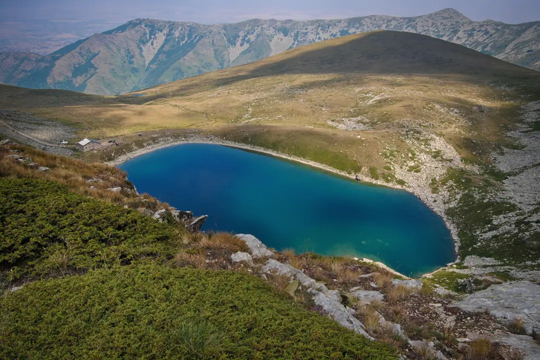 Golemo Ezero, the big glacial lake on Pelister